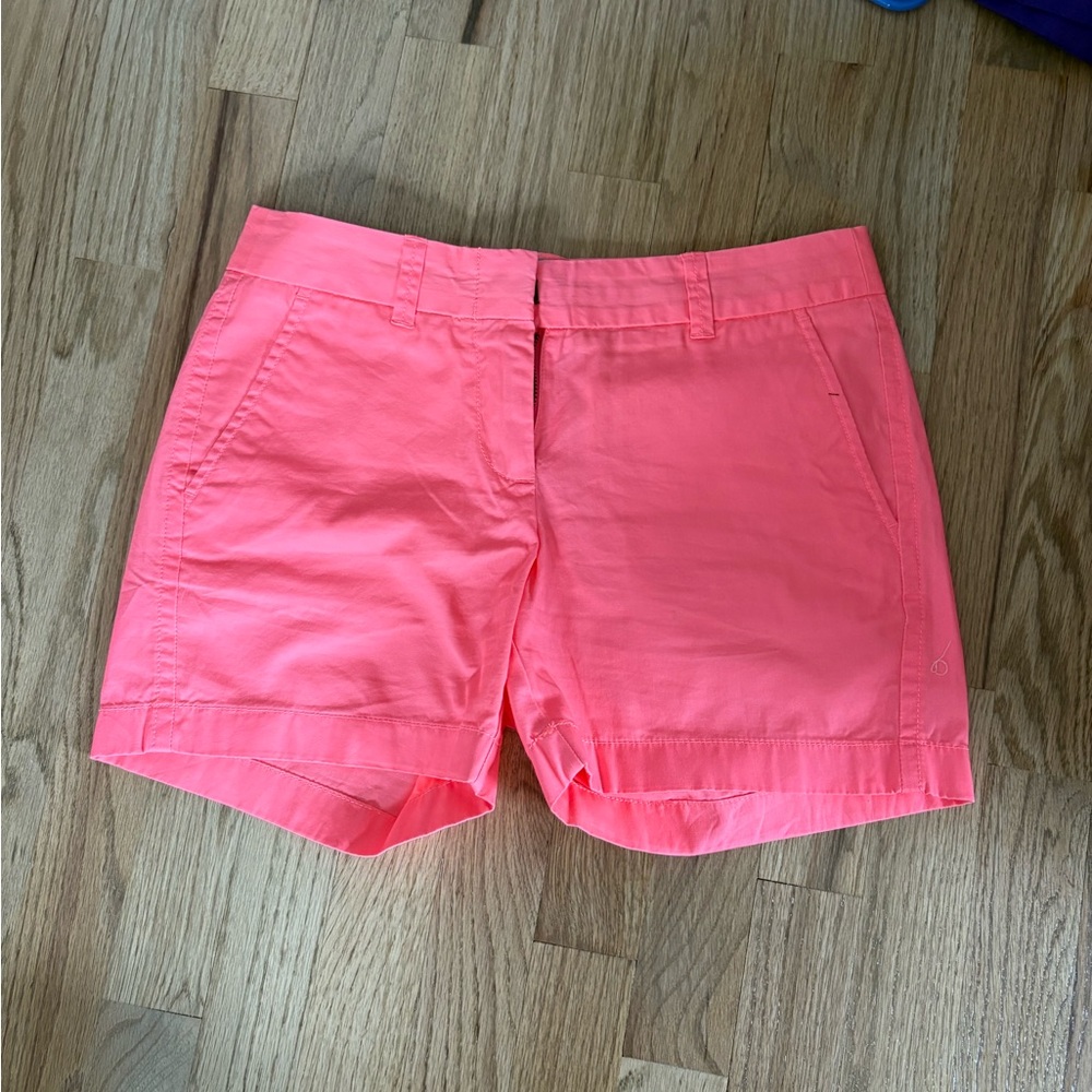 J. Crew Women's Pink Chino Shorts